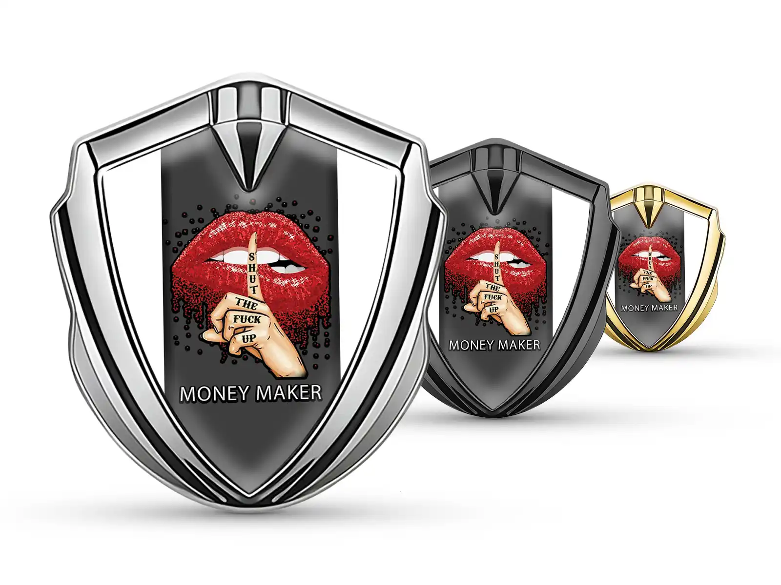 Emblem Fender Badge Minimal Design Standard